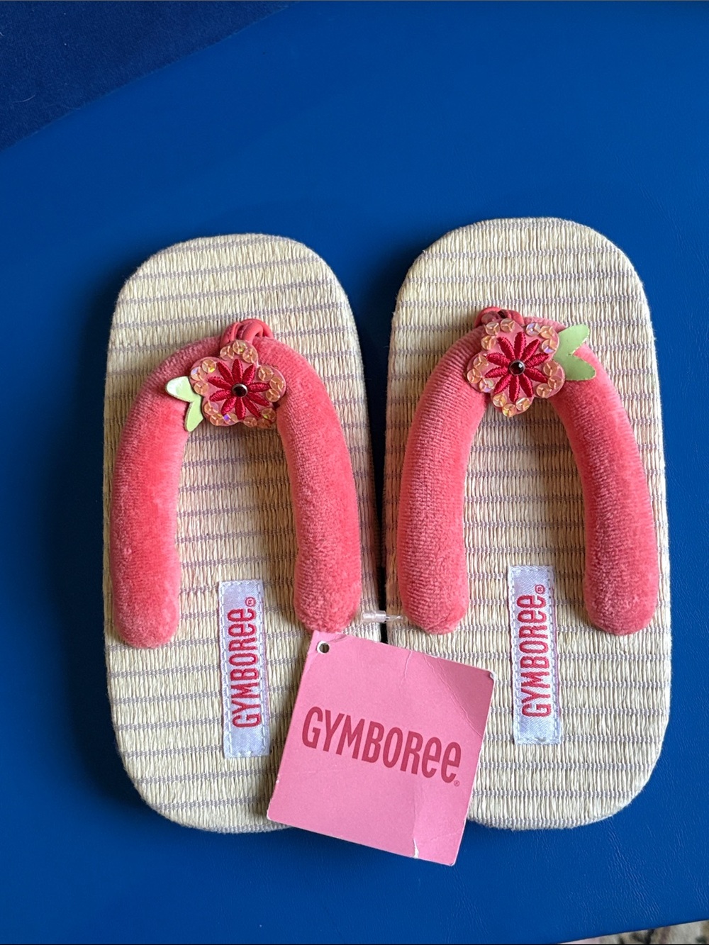 Gymboree Pink Flower Strap Kids Sandals